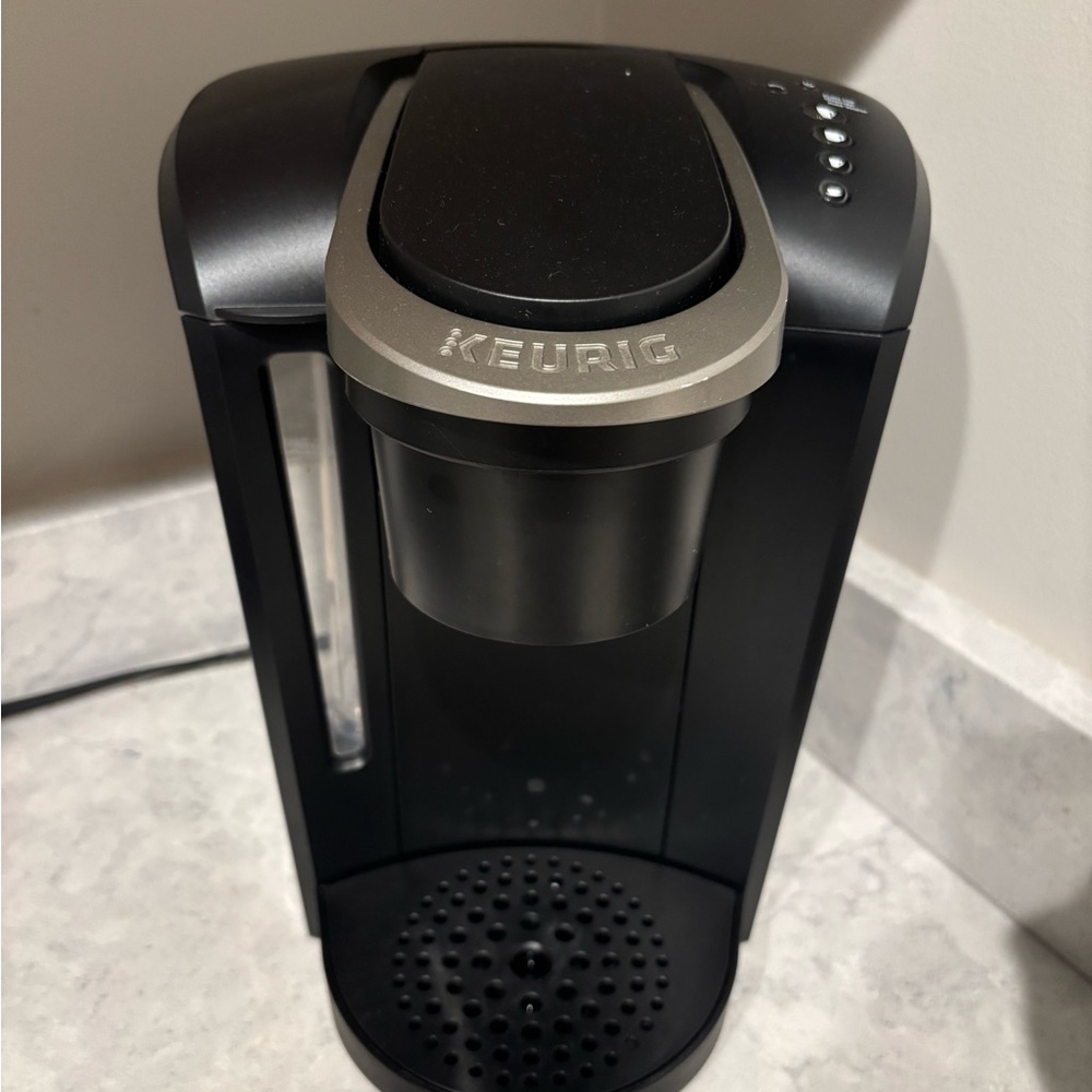 Keurig Silver and Black Single-Serve Brewer